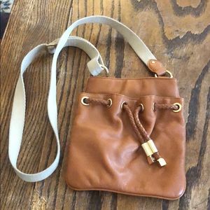 Michael Kors leather shoulder bag